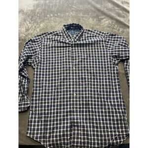 Ralph Lauren‎ Yarmouth Plaid Button Down Shirt  15.5 32 33 Cotton Long Sleeve